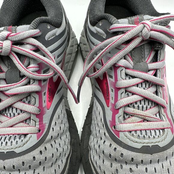 Brooks Ariel 18 Women's Size 7.5 Gray Shoes Sneakers Running Walking - Picture 3 of 11